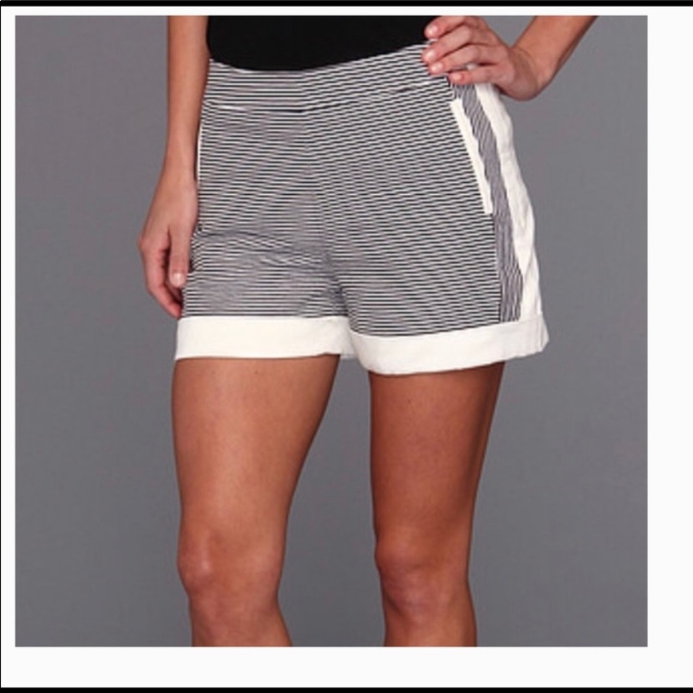 Ted Baker Lolley Ottoman Striped Blue Shorts.